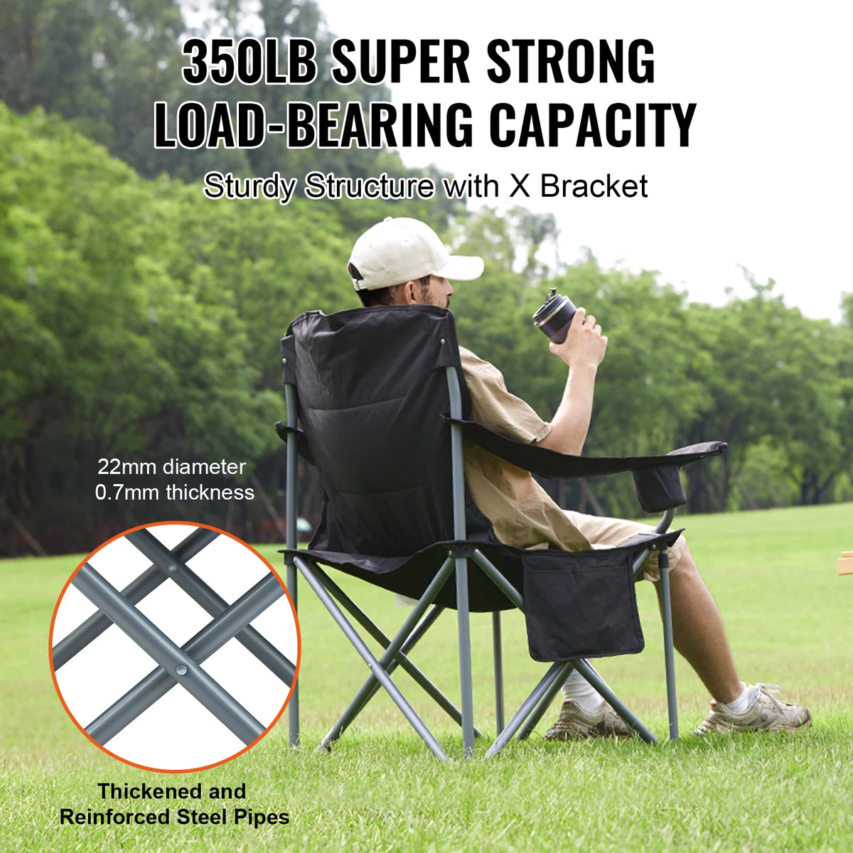 Outdoor Camping Chair, Ultralight Folding Chair, Portable