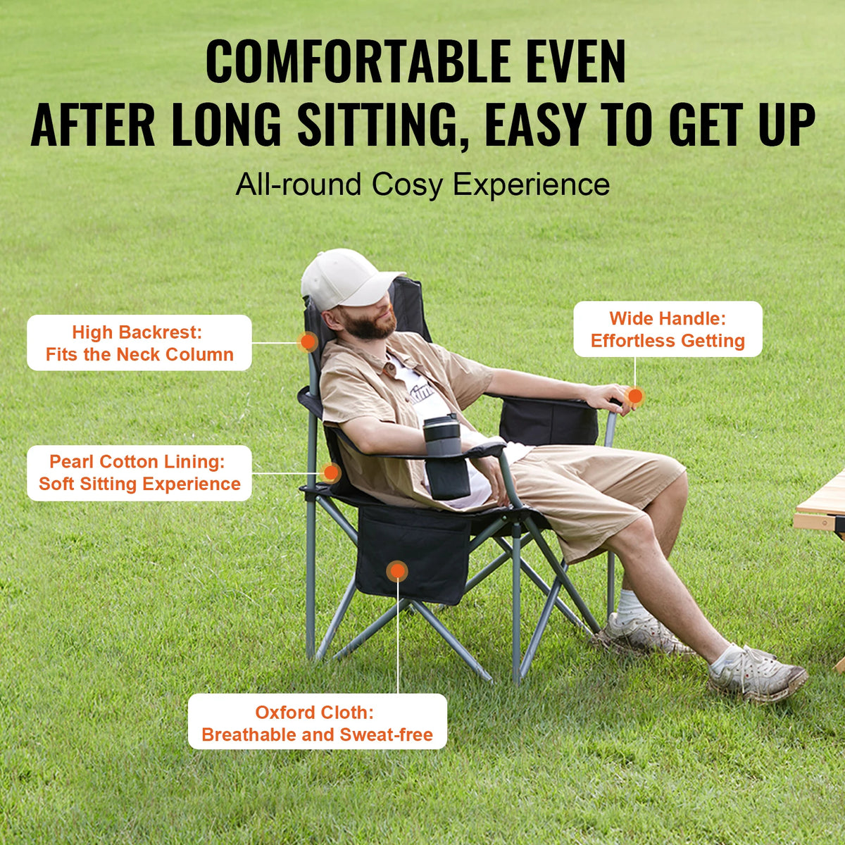 Outdoor Camping Chair, Ultralight Folding Chair, Portable