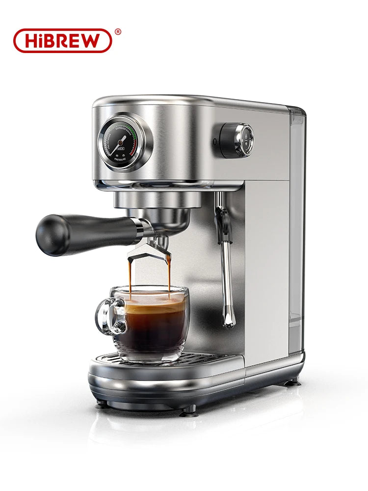 20 Bar Semi Automatic Espresso Coffee Machine Temperature Adjustable Cold/Hot Super Slim Coffee Maker Cappuccino H10B